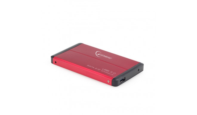 Gembird EE2-U3S-2-R storage drive enclosure 2.5" HDD enclosure Red