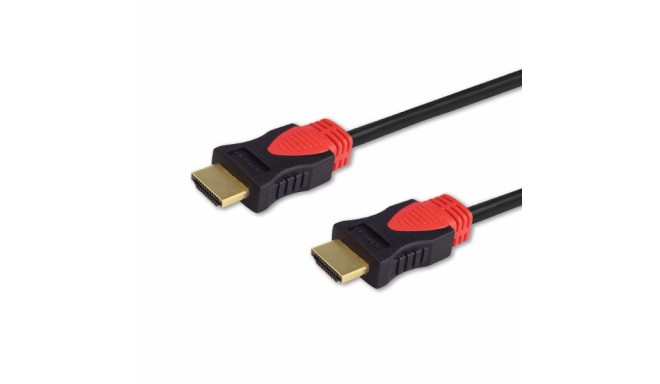 Savio CL-141 HDMI kaabel 10 m HDMI Type A (Standard) must, punane