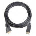 Gembird CC-DPM-DVIM-6 videokaabli adapter 1,8 m DisplayPort DVI must