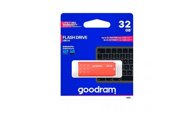 Pendrive Goodram USB 3.2 32GB pomarańczowy