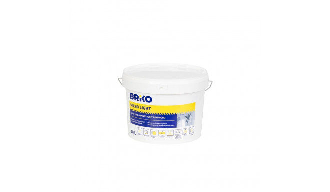 FINE-GRAINED PUTTY BRIKO 10L