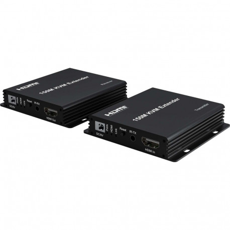 PremiumCord HDMI KVM extender 150m , over one LAN cable Cat5e/Cat6, FULL HD 1080p