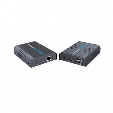 PremiumCord HDMI extender + USB, 120m, over LAN, uncompressed and zero latency