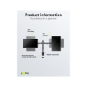 Dual Monitor Mount Flexfor monitors 17 - 32 inches (43-81 cm)