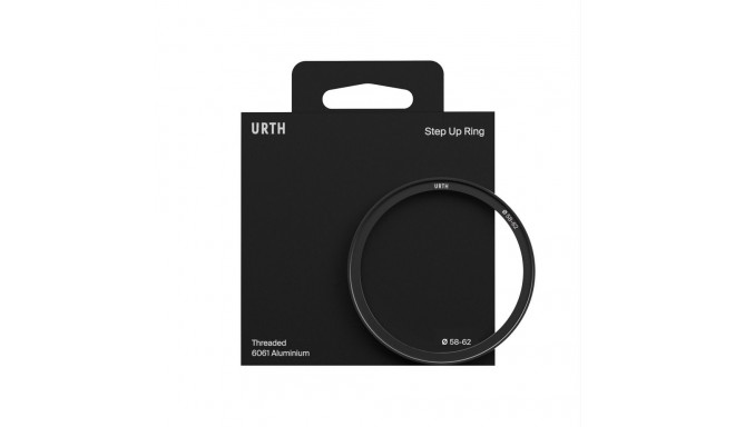 Urth 58 62mm Step Up Ring Lens Filter Adapter