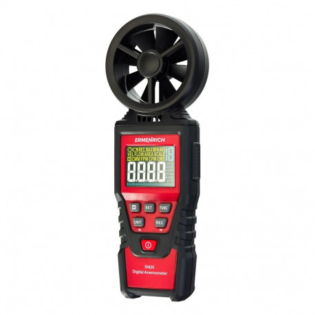 Digitālais anemometrs Ermenrich Seek DN20