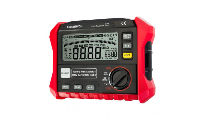 Ermenrich Ping ET60 Earth Resistance Tester
