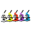 Mikroskoop eksperimentaalse komplektiga K50 2L Levenhuk Rainbow 40x - 400x Azure