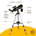 Telescope Levenhuk Skyline Travel 80 80/400 >160x with bag