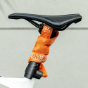Rockbros 3230002001 bicycle lock with combination and key - black
