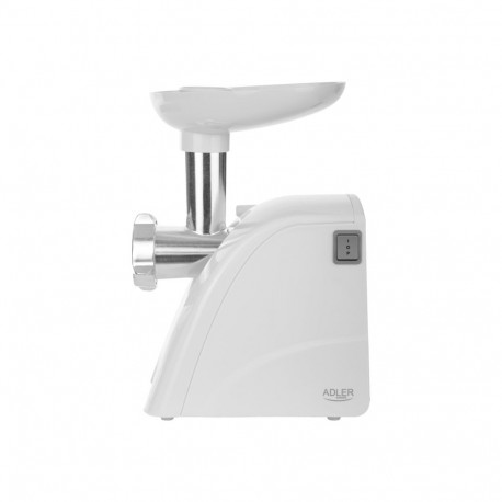 Adler AD 4803 Meat mincer, Power 800W, Bowl, Middle size sieve, Mince sieve, Poppy sieve, Plunger, S