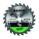 Circular saw blade Bahco 165x20mm 24H 18°, (10/16mm adaptors), for cordless tool, for wood Circular saw blade Bahco 165x20mm 24H 18°, (10/16mm adaptors), for cordless tool, for wood