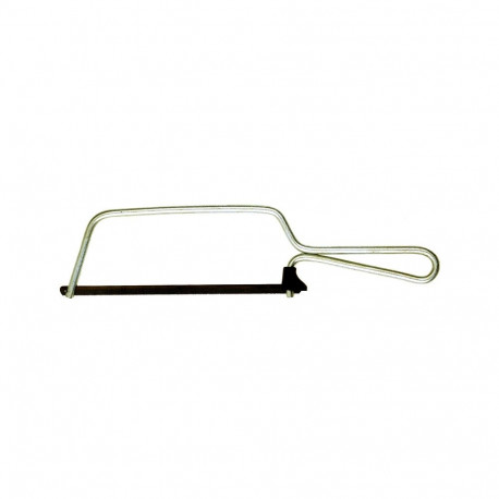 Bahco 268 mini hacksaw – 150mm blade, 32 TPI metal-cutting blade, solid steel frame, fibreglass hand