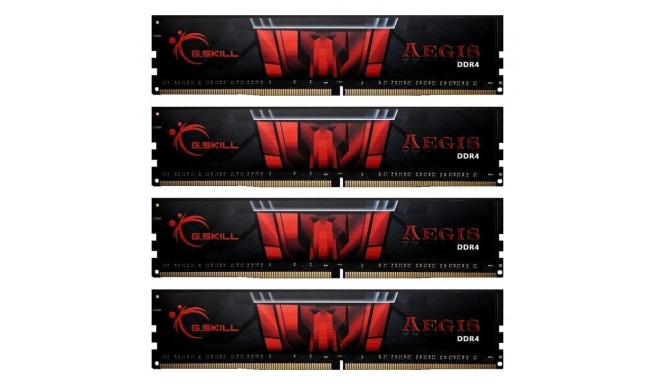 G.Skill RAM PC DDR4 32GB(4x8GB) Aegis 3200MHz CL16 XMP2