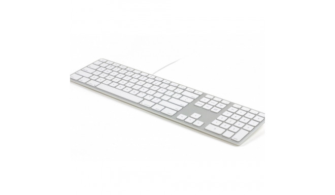 Keyboard Aluminum Mac Hub 2xUSB Space Gray