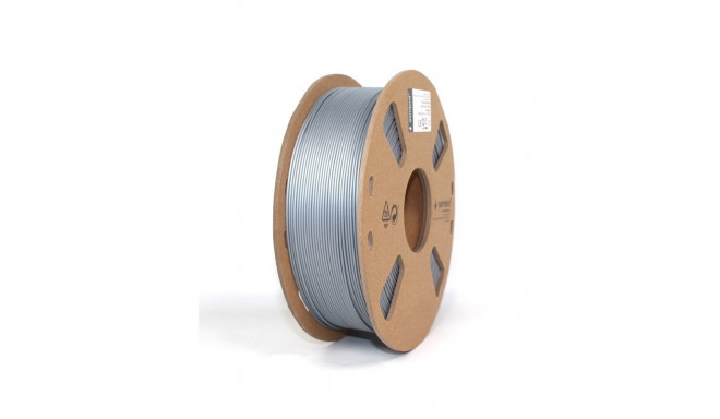 Gembird 3D-printeri filament PLA 1,75mm, hõbedane