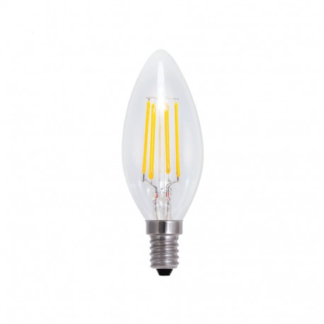 OMEGA LED BULB FILAMENT E14 2800K 4W CANDLE
