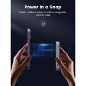 "10000mAh Mini Powerbank Wireless 20W with MagSafe grey"