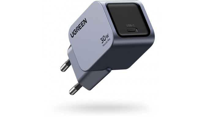 "UGREEN Nexode Pro 30W USB-C GaN Fast Charger EU grey"