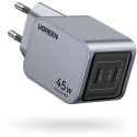 "UGREEN Nexode Pro 45W Dual USB-C GaN Fast Charger EU gray"