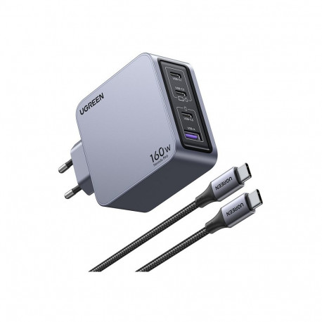 UGREEN Nexode Pro 160W GaN laadija koos USB-C kaabliga