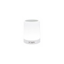 "MANHATTAN LED-Bluetooth-Lautsprecher LED-Licht mit drei Helligkeitsstufen und sechs Farben MicroSD-