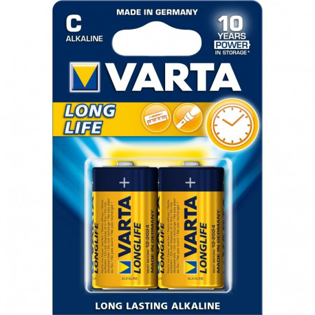 "Batterie C (LR14) 1.5V *Varta* Longlife - 2-Pack"