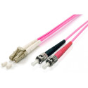 "Equip LWL Patchkabel LC->ST 3.00m Multimode Duplex OM4 vi Polybeutel"