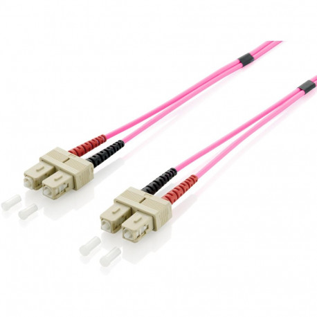 "Equip LWL Patchkabel SC->SC 0.50m Multimode Duplex OM4 vi Polybeutel"
