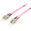"Equip LWL Patchkabel SC->SC 0.50m Multimode Duplex OM4 vi Polybeutel"