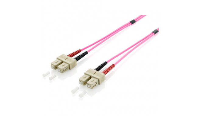 "Equip LWL Patchkabel SC->SC 1.00m Multimode Duplex OM4 vi Polybeutel"