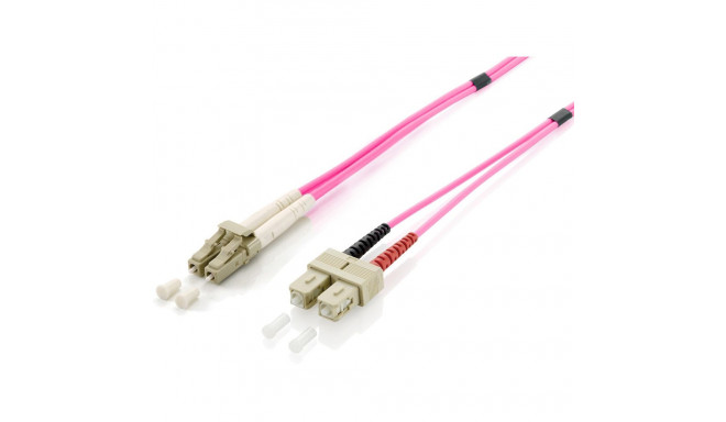 "Equip LWL Patchkabel LC->SC 0.50m Multimode Duplex OM4 vi Polybeutel"