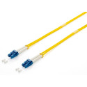 "Equip LWL Patchkabel LC->LC 5.00m Singlemode Duplex OS2 ge Polybeutel"