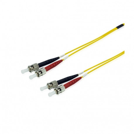 "Equip LWL Patchkabel ST->ST 10.00m Singlemode Duplex OS2 ge Polybeutel"