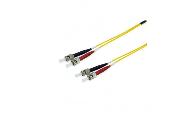 "Equip LWL Patchkabel ST->ST 10.00m Singlemode Duplex OS2 ge Polybeutel"