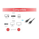 "Equip DisplayPort 1.2 St/St 3.00m 4K/60Hz komp.HDCP schwarz Polybeutel"