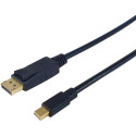 "Equip DisplayPort Mini -> DP St/St 2.0m 4K/60Hz komp.HDCP sw"