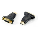"Equip HDMI Adapter A-DVI(24+1) St/Bu 1920x1080/60HZ sw Polybeutel"
