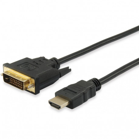 "Equip HDMI A auf DVI(24+1) St/St 2.0m 1920x1200/60Hz sw"