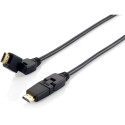 "Equip HDMI PHS Ethernet 2.0 A-A St/St 5.0m 4K60Hz HDRdrb.sw Polybeutel"
