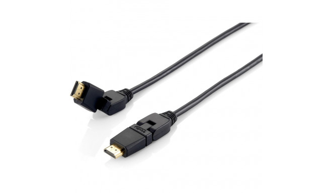 "Equip HDMI PHS Ethernet 2.0 A-A St/St 5.0m 4K60Hz HDRdrb.sw Polybeutel"