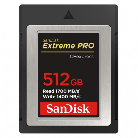 Sandisk Extreme Pro 512GB express mälukaart 1700MB/s