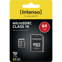 "CARD 64GB Intenso 3413490 MicroSDXC 20MB/s"