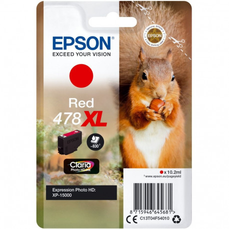 "Epson 478 C13T04F54010 red HC"