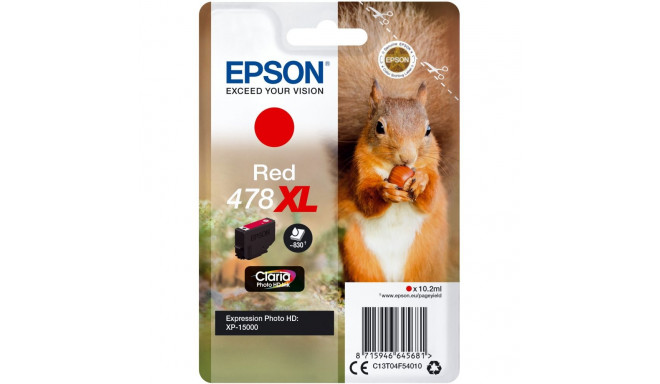 "Epson 478 C13T04F54010 red HC"