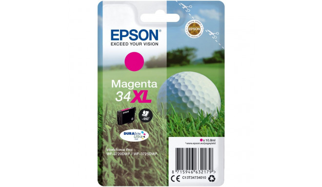 "Epson C13T34734010 Magenta HC"