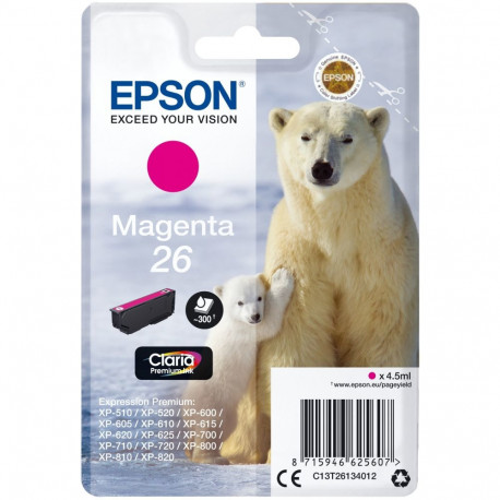 "Epson C13T26134012 magenta"