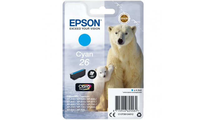 "Epson C13T26124012 cyan"