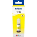 "Epson Tinte 1LB 106 EcoTank Yellow ink bottle"
