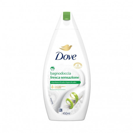 DOVE FRESCA SENSAZIONE GEL DE BAÑO 450ML